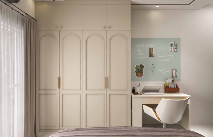 Premium Classic White wardrobe