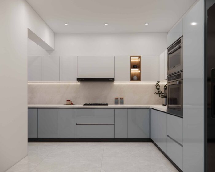 Premium Gola kitchen with Tall Appliance Unit
