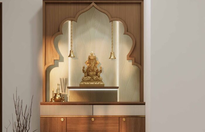 cupboard for pooja unit