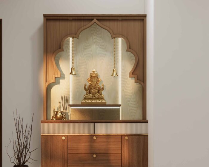 cupboard for pooja unit