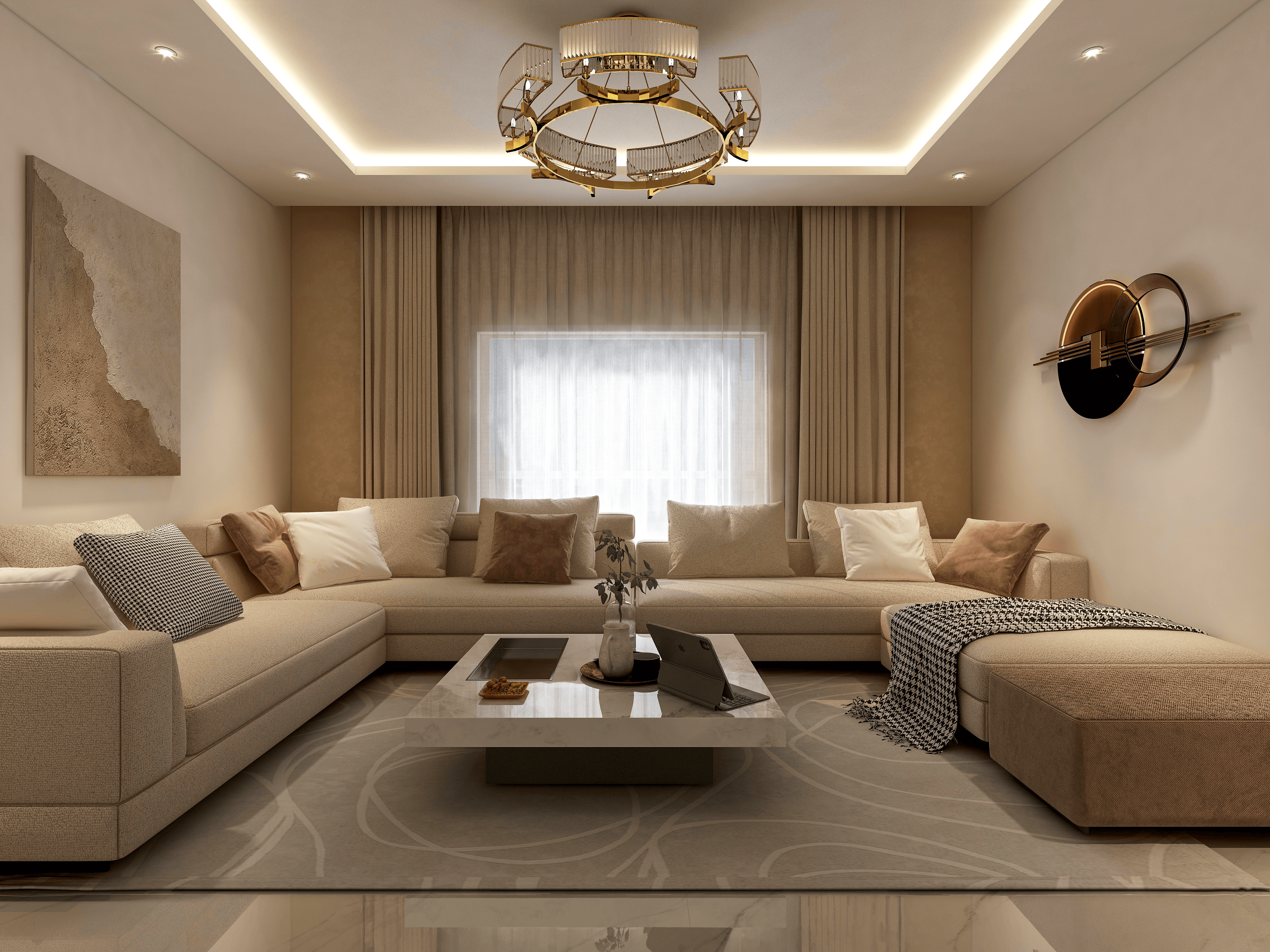 Living room interior designers in kochi