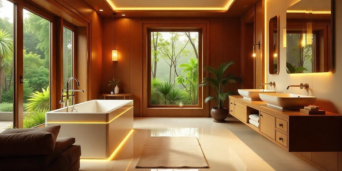 Bathroom custom vanities.