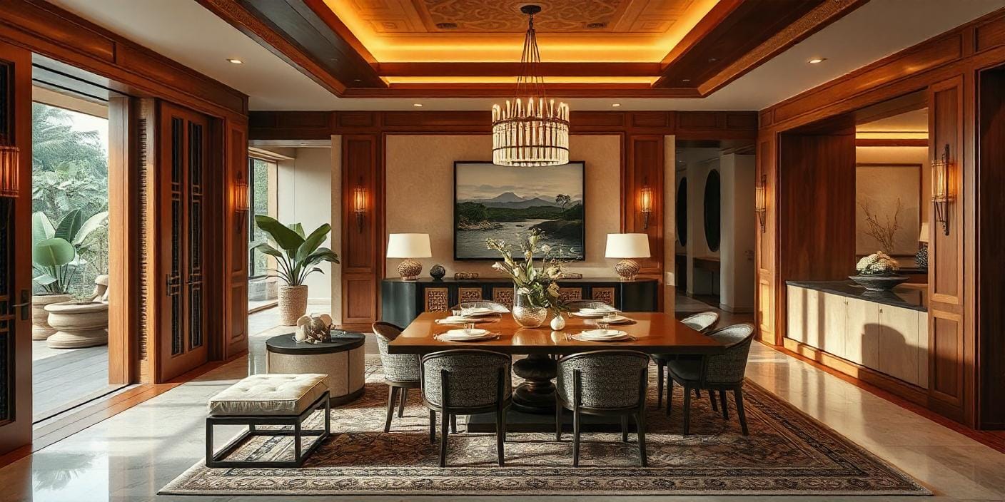 Dining room partition
