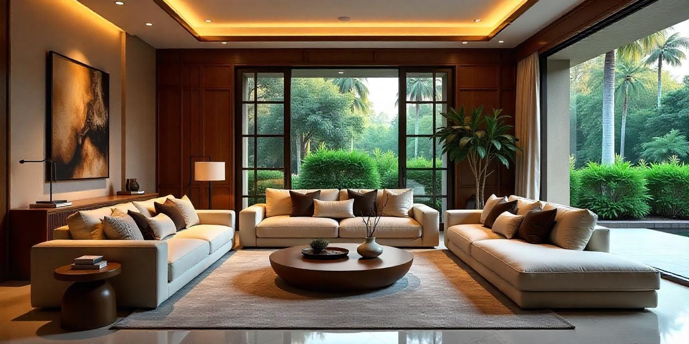 Living room Sofas.