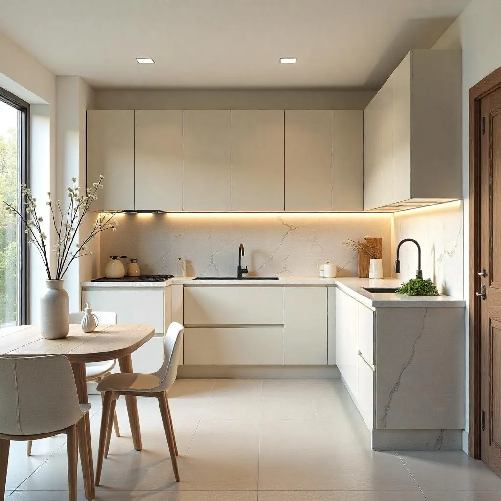 Trending Modular Kitchen Layouts for 2024: Styles, Benefits, and Pricing 1 L-Shaped Kitchen Layout