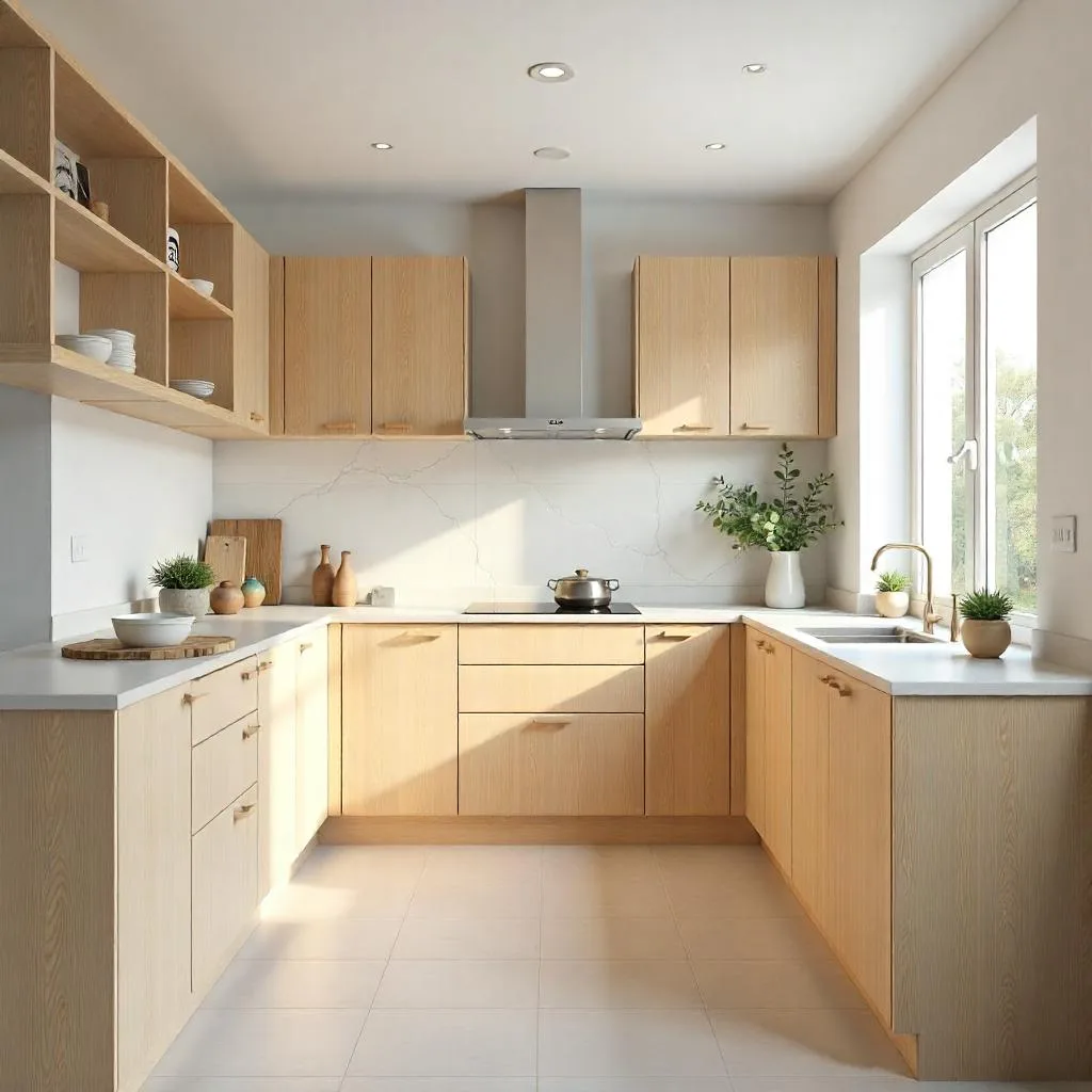 Trending Modular Kitchen Layouts for 2024: Styles, Benefits, and Pricing 2 U-Shaped Kitchen Layout