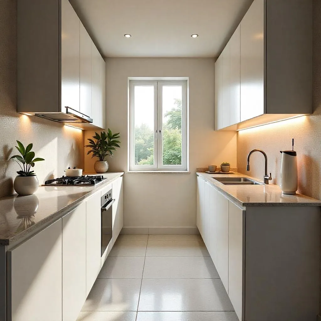 Trending Modular Kitchen Layouts for 2024: Styles, Benefits, and Pricing 3 Parallel (Galley) Kitchen Layout