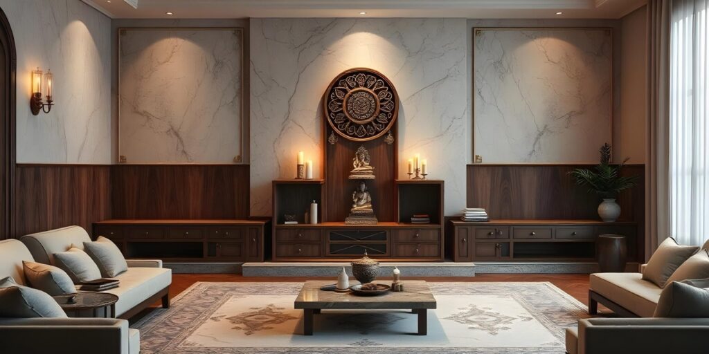 Living room prayer unit