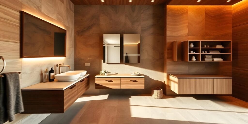 Bathroom custom vanities