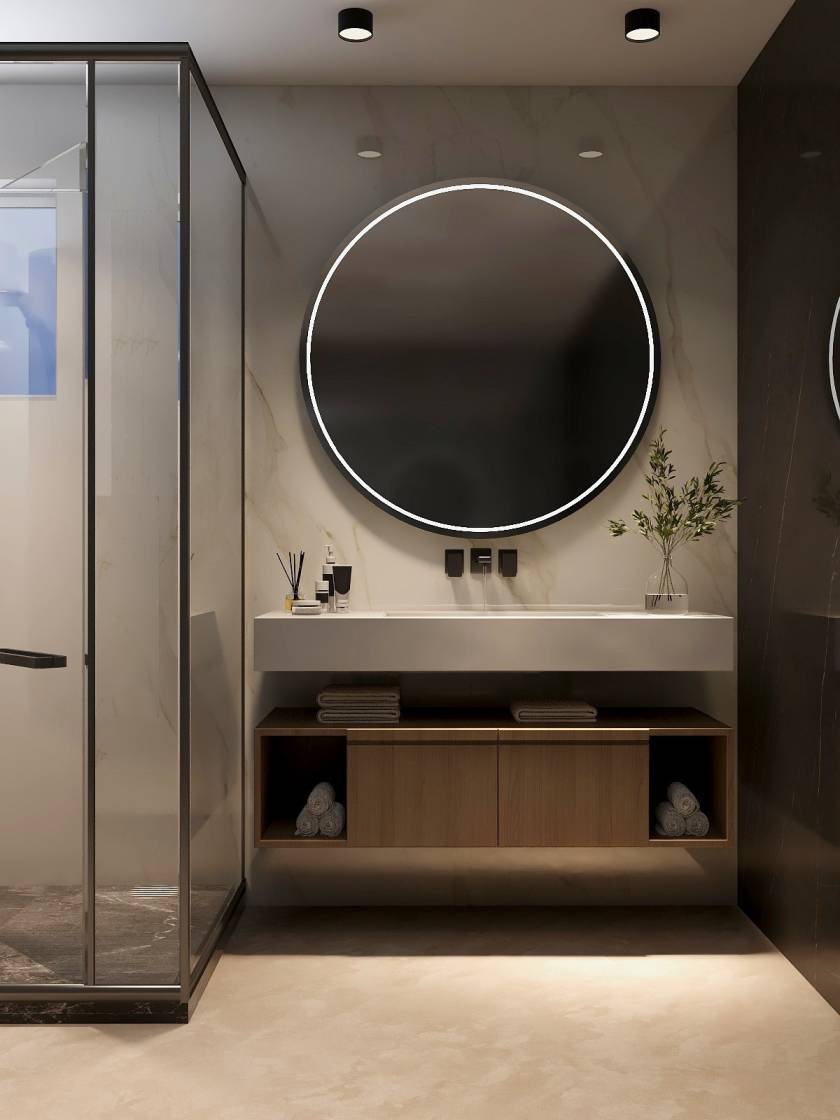 Modern vanity unit