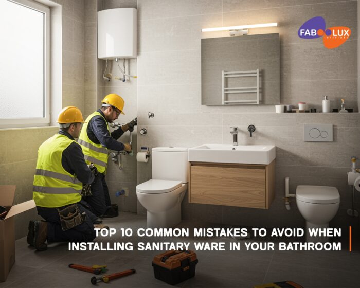 Top 10 Common Mistakes to Avoid When Installing Sanitary Ware in Your Bathroom