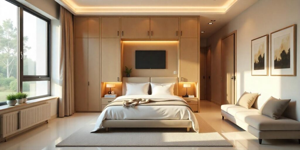 Flat interior design