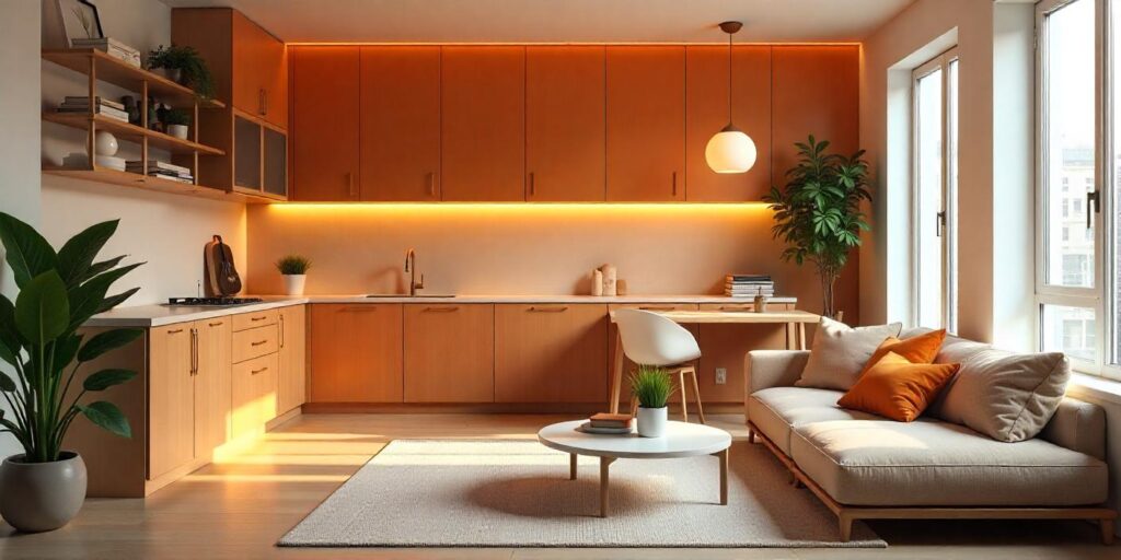 Flat interior design