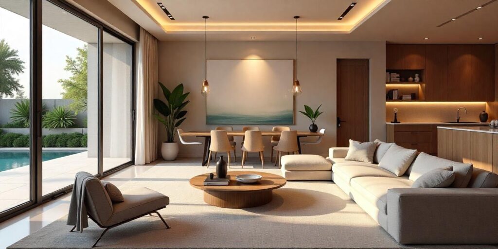 Villa interior design