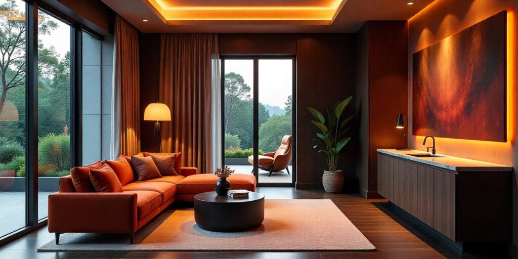 Villa interior design
