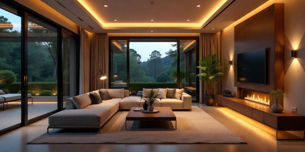 Villa interior design