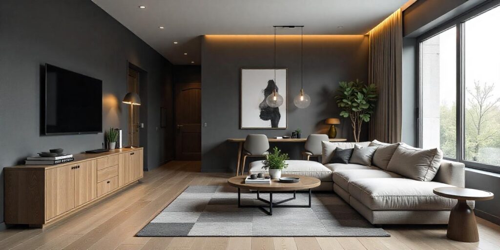 Flat interior design