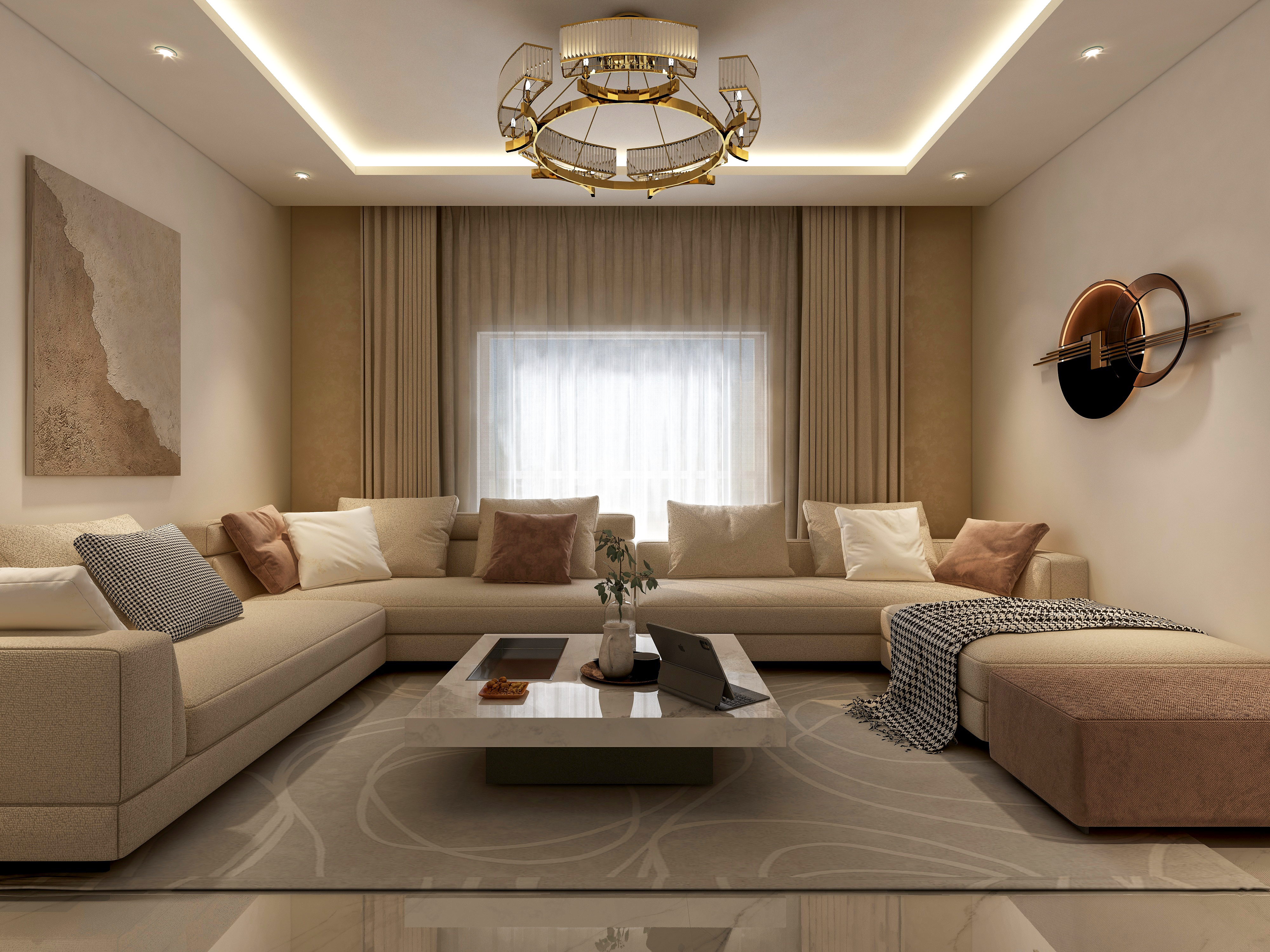 Faboolux Modern Luxury Living Room
