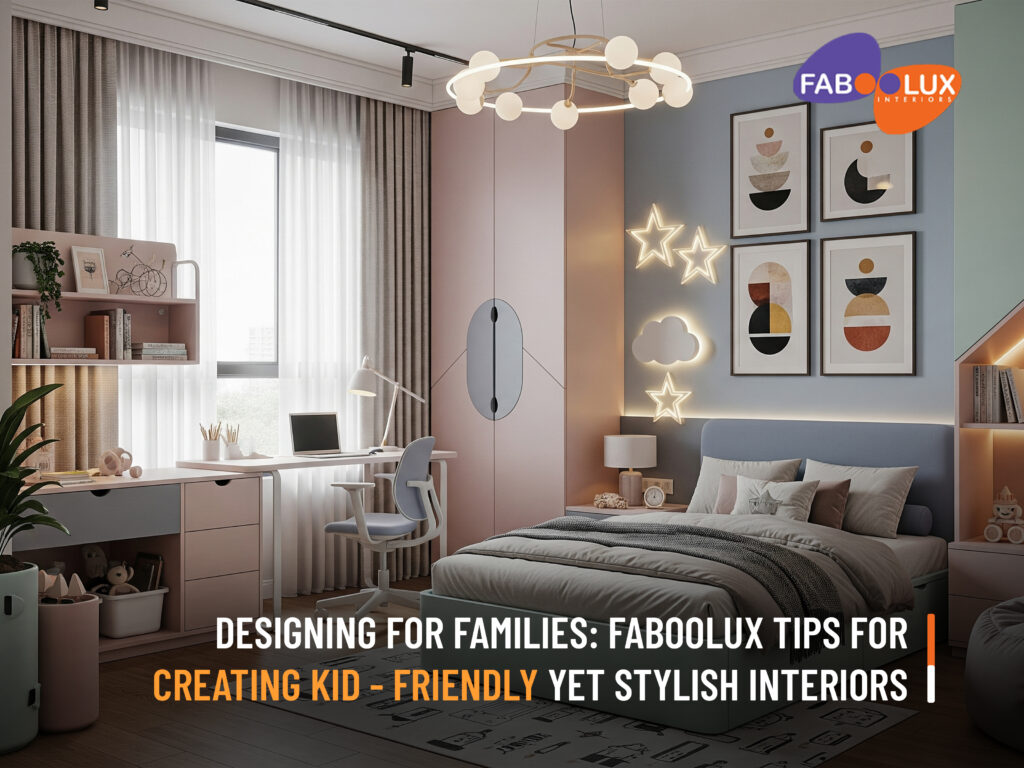 Kid-friendly interior design