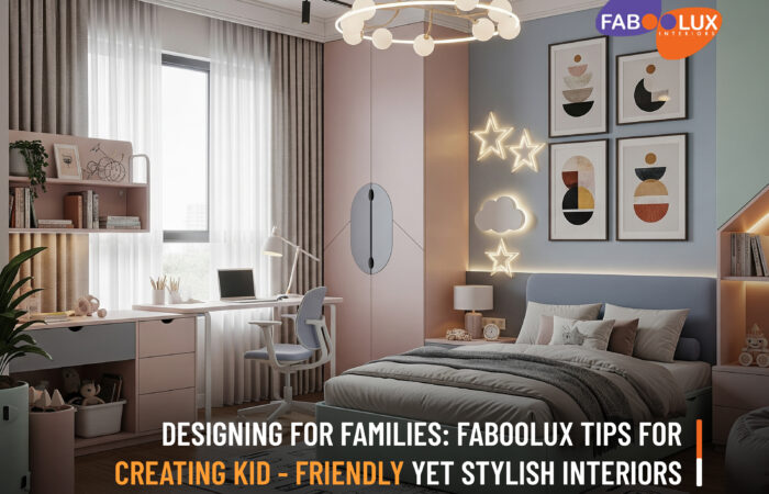 Kid-friendly interior design
