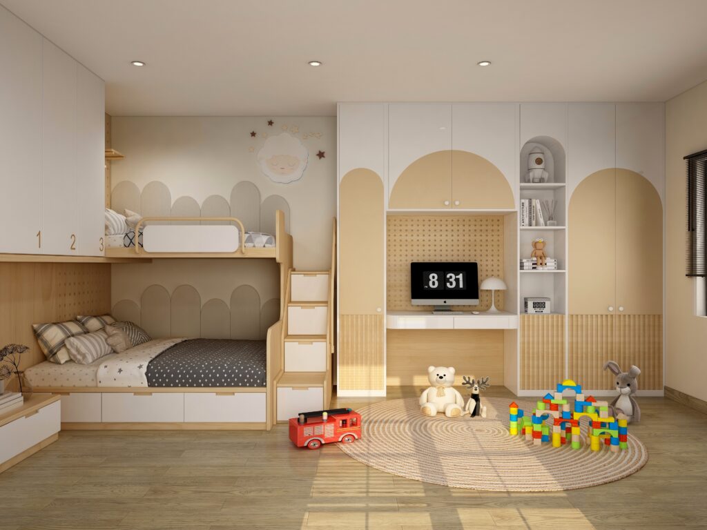 Kid-Friendly Home Interiors: Safety and Style Insights from Top Home Interior Designers 4 Kids room interior