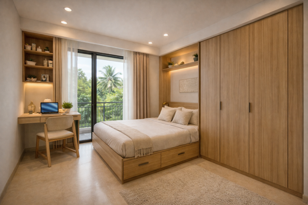 How Professional Interior Designers in Kochi Maximize Small Apartment Spaces 6 ChatGPT Image Feb 26 2026 02 31 47 PM