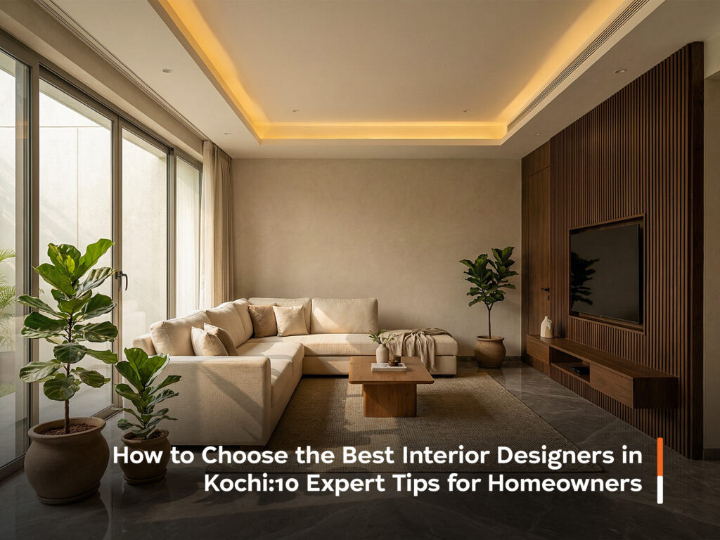 How to choose Interior designers in Kochi