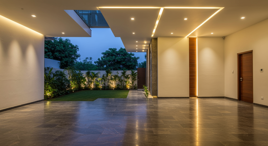 Contemporary and Minimalist Home Interiors in Calicut