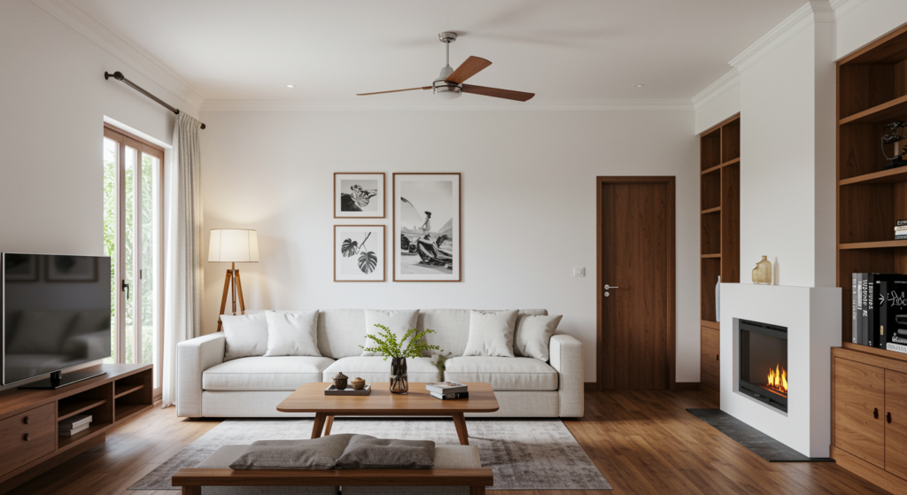 Contemporary and Minimalist Home Interiors in Calicut