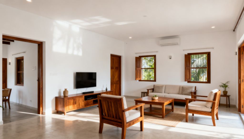 Contemporary and Minimalist Home Interiors in Calicut