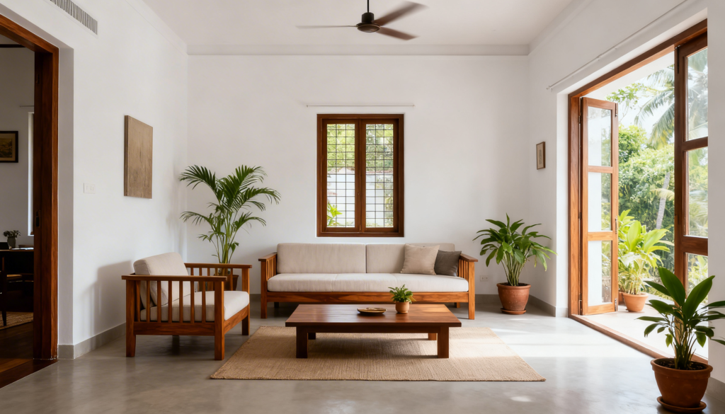 Contemporary and Minimalist Home Interiors in Calicut
