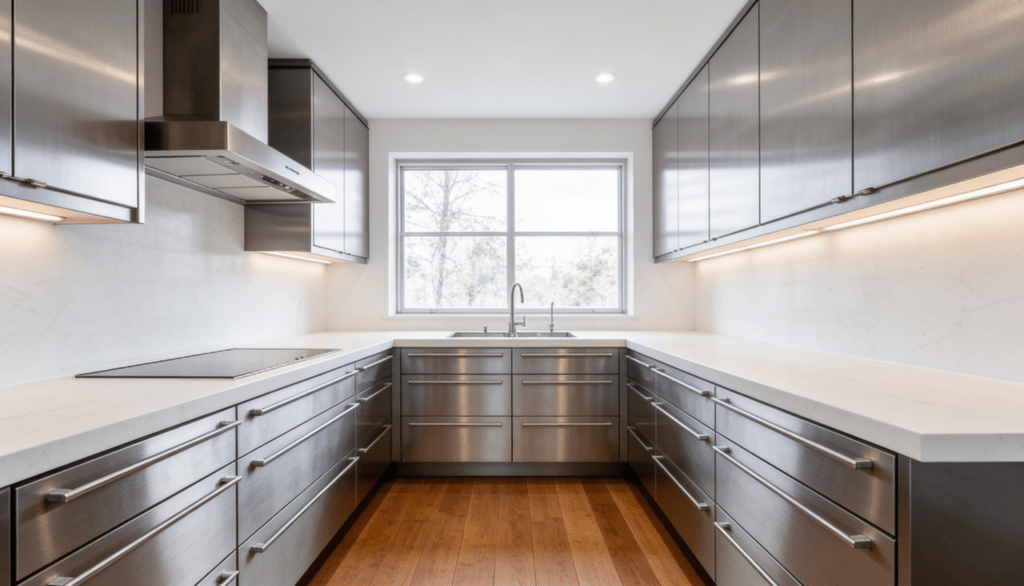 Stainless Steel Modular Kitchens
