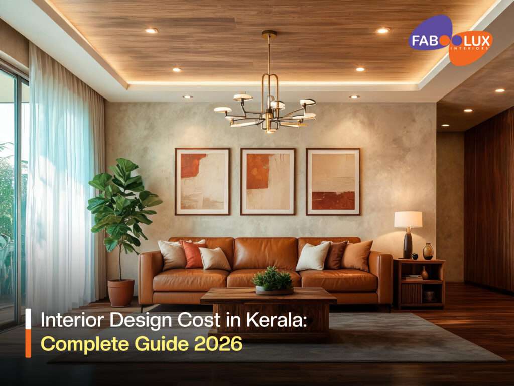 interior design cost in Kerala